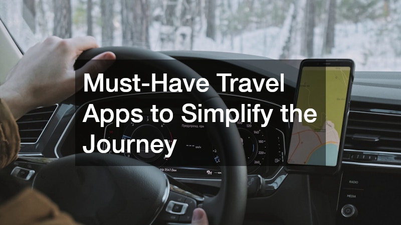 map application on the phone being used by the driver