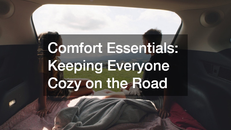 two kids waking up in the backseat